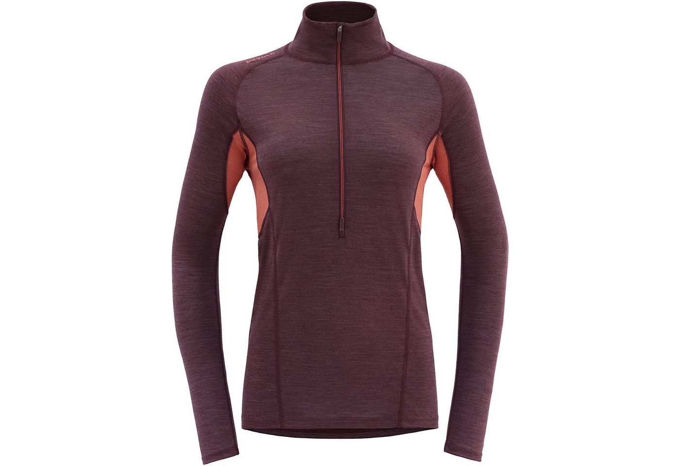 Devold Longsleeve Rollkragen W RUNNING MERINO 130 ZIP NECK von Devold