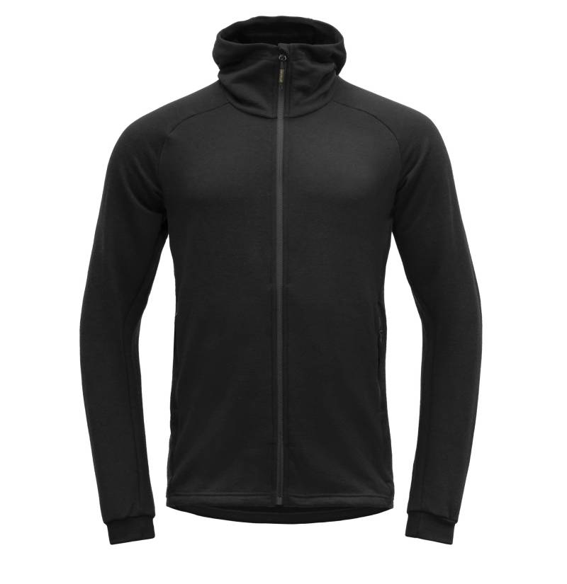 Devold M Nibba Merino Jacket Hood - Caviar - XXL von Devold