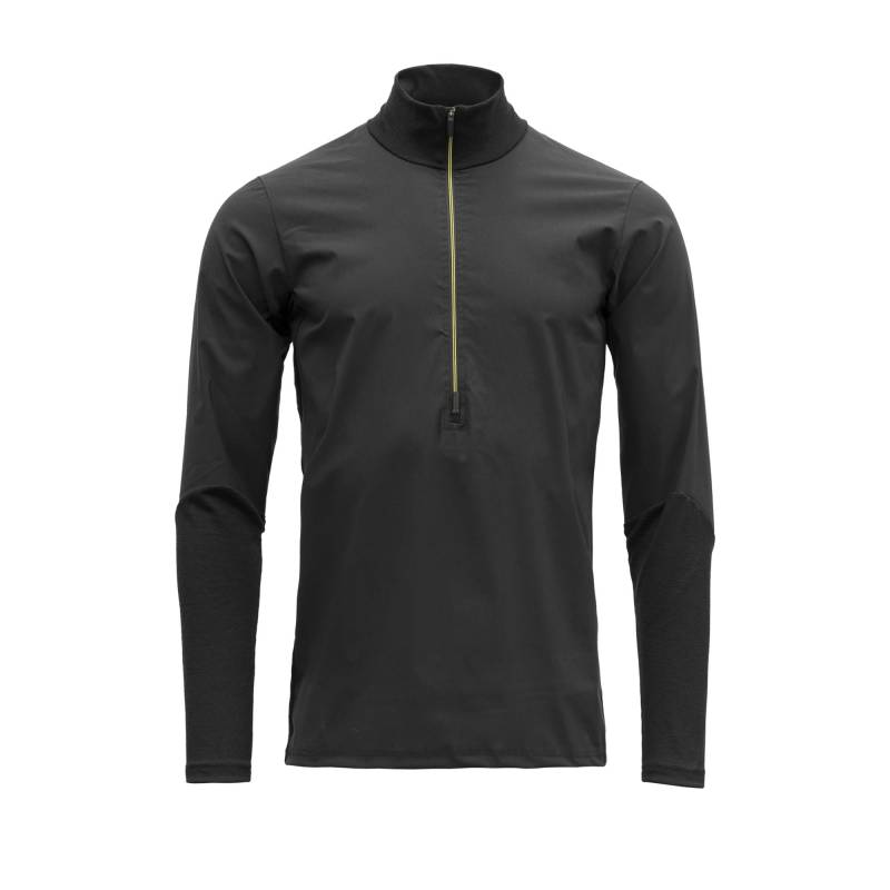 Devold M Running Merino Cover ZIP Neck - Caviar - XXL von Devold
