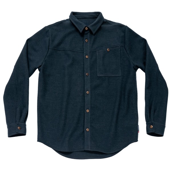 Devold - Merino Overshirt - Merinohemd Gr S blau von Devold