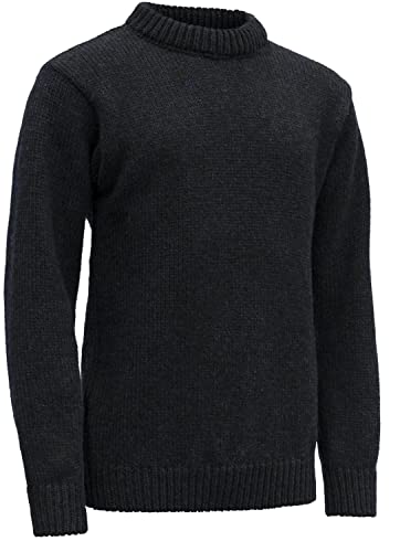 Devold Nansen Rundhals Sweater blau von Devold
