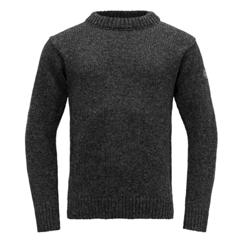 Devold Nansen Sweater Crew Neck, XL, Anthracite 940A von Devold