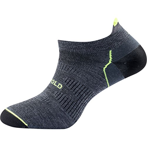 Devold Running Merino Low Sock Grau - Merino Leichte komfortable Merino Sportsocken, Größe 41-43 - Farbe Dark Grey von Devold