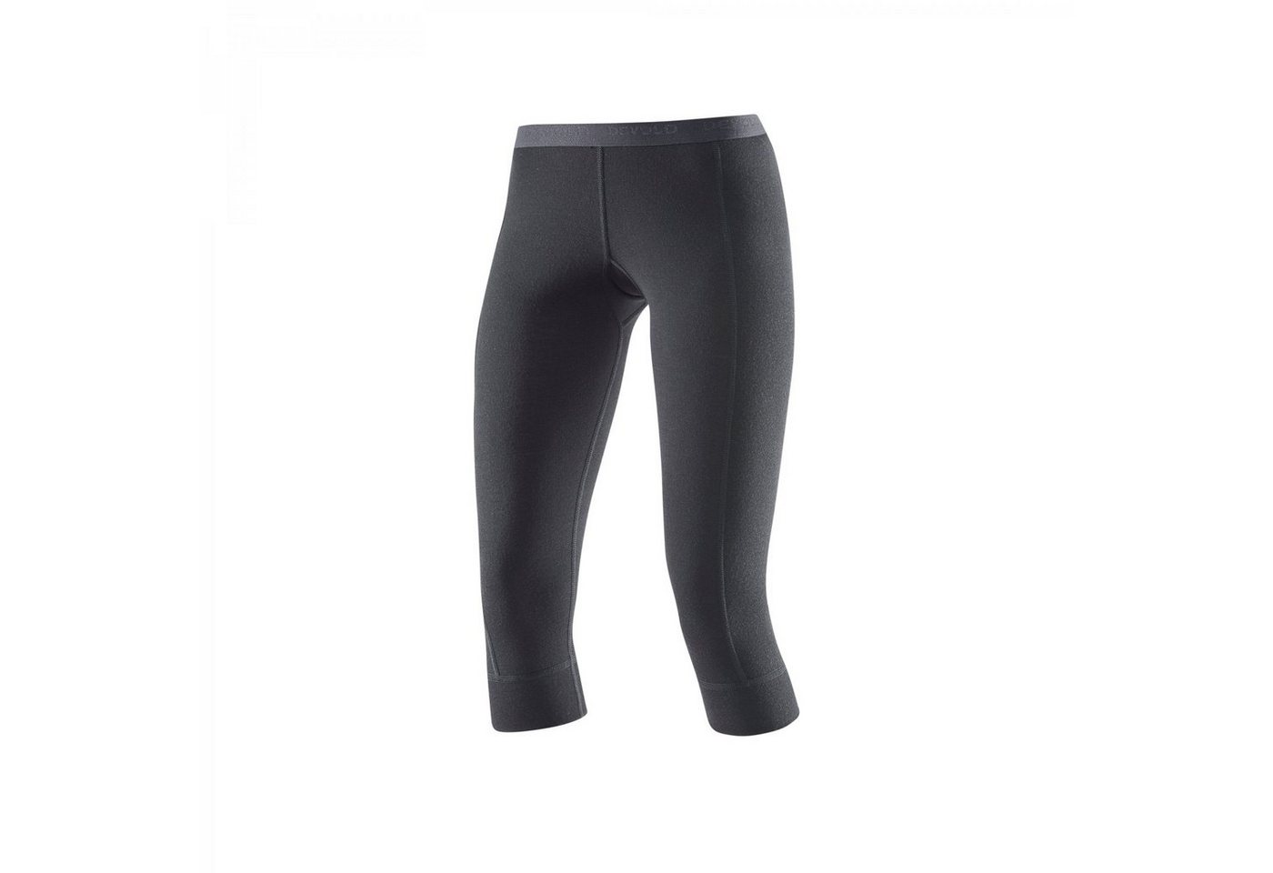 Devold Thermounterhose HIKING WOMAN 3/4 LONG JOHNS schwarz von Devold