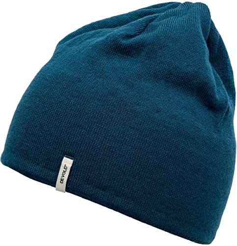 Devold Unisex Friends Merino Beanie, Flut, Einheitsgröße von Devold