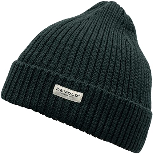 Devold Unisex Skolma Merino Beanie, Wald, Einheitsgröße von Devold