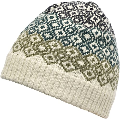 Devold Unisex Syvde Wool Beanie, Offwhite, Einheitsgröße von Devold