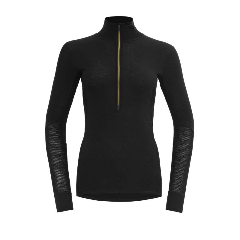 Devold W Wool Mesh 190 ZIP Neck - Caviar - XL von Devold