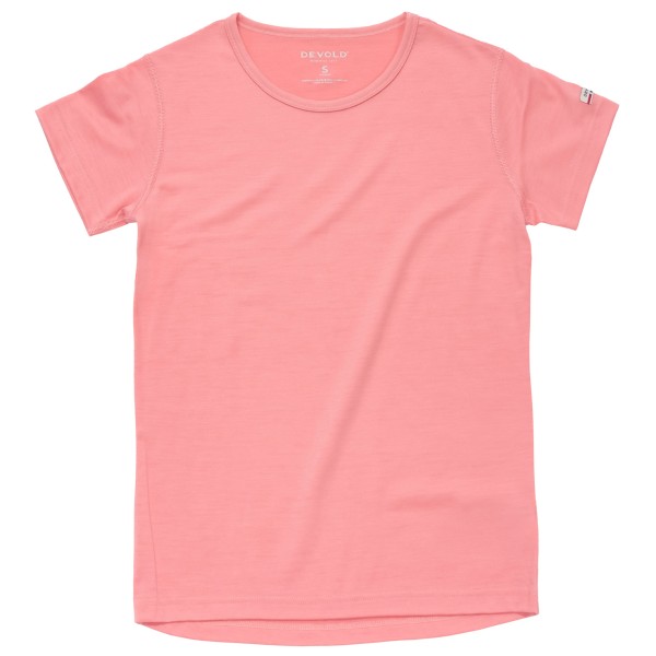 Devold - Women's Breeze Plus Merino 200 T-Shirt - Merinounterwäsche Gr L rot von Devold