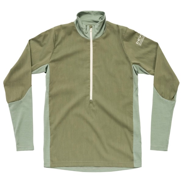 Devold - Women's Endurance Merino Cover Zip - Merinoshirt Gr M oliv von Devold