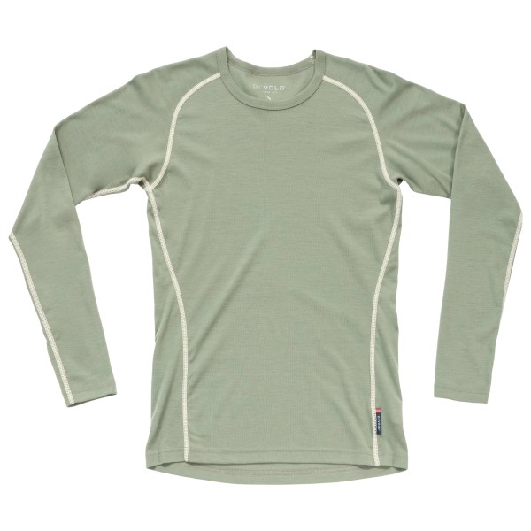 Devold - Women's Lauparen Merino 190 Base Shirt - Merinounterwäsche Gr XS oliv von Devold