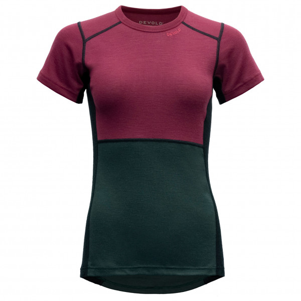 Devold - Women's Lauparen T-Shirt - Merinounterwäsche Gr XS bunt von Devold