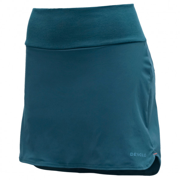 Devold - Women's Running Merino Skirt - Skort Gr M blau von Devold