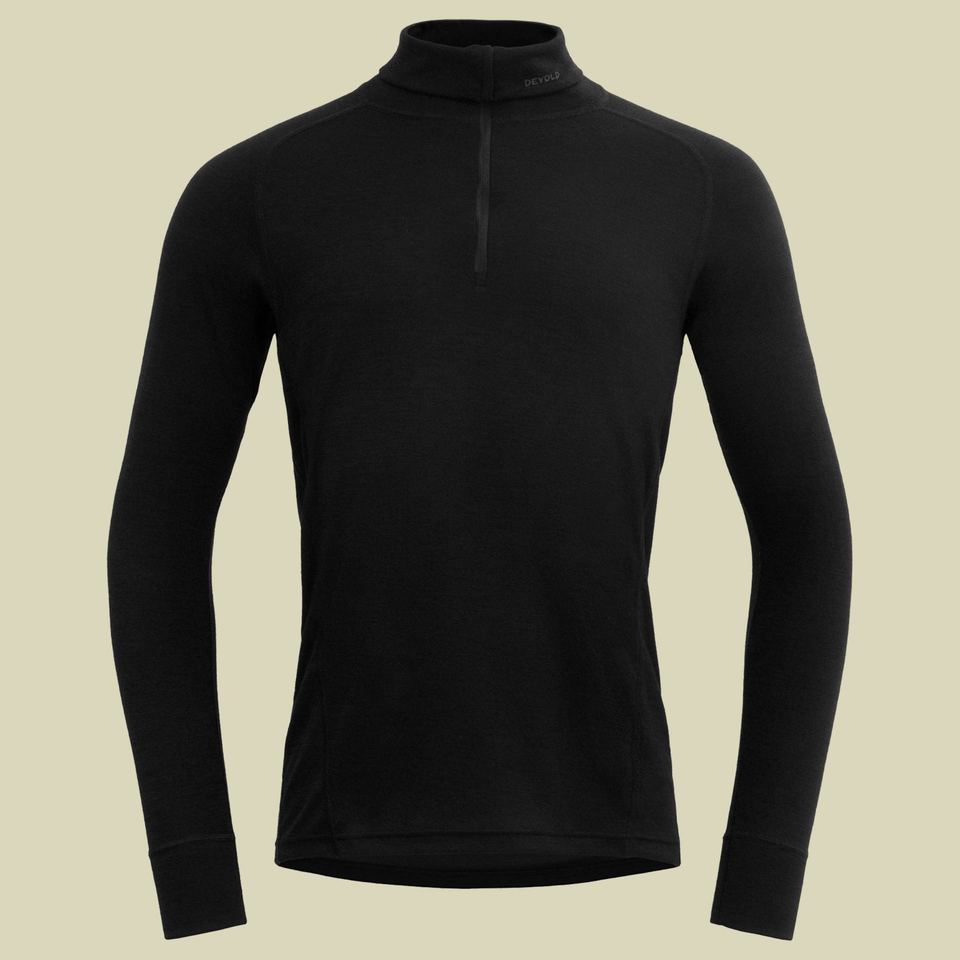 Duo Active Merino 205 Zip Neck Man schwarz XXL - black Duo Active Merino 205 Zip Neck Man schwarz XXL - black von Devold