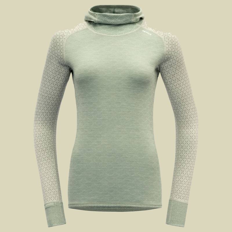 Kvitegga Merino 230 Hoodie Woman raw white L von Devold
