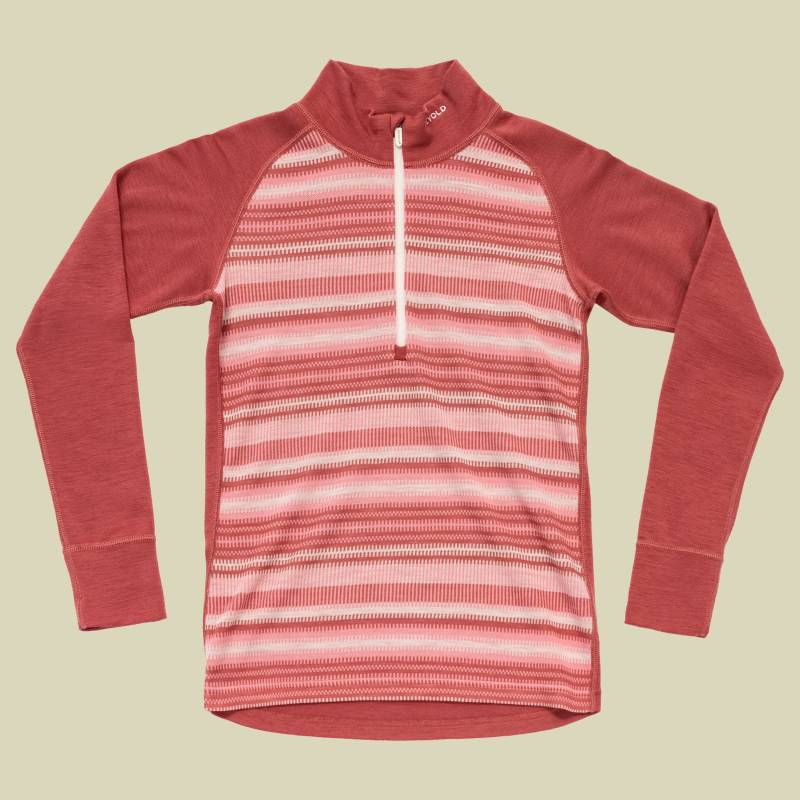 Signature Merino 230 Zip Woman M rot - marsala von Devold