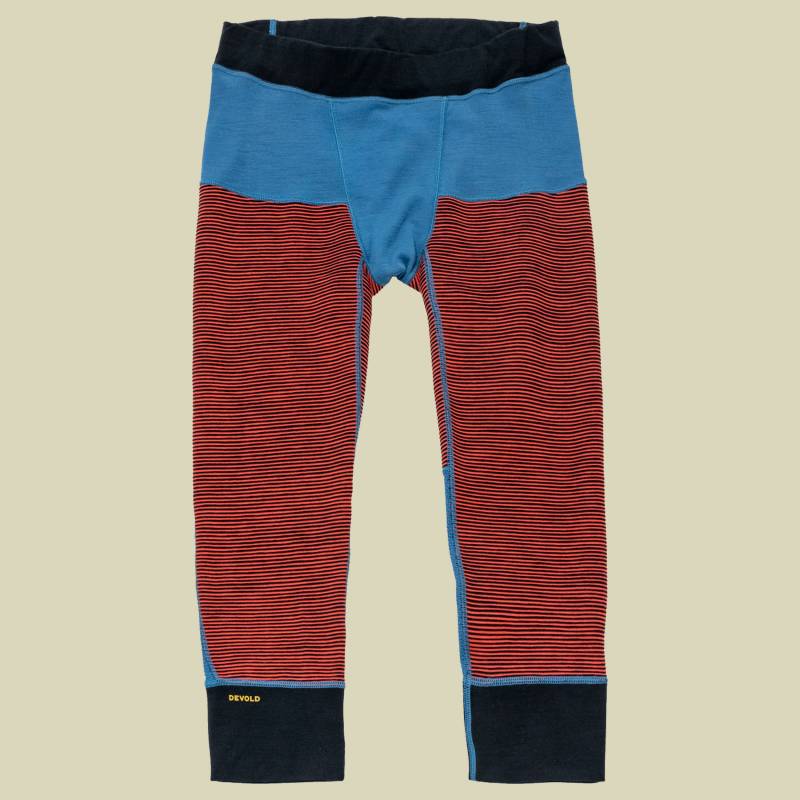 Tuvegga Merino 3/4 Longs Man M mehrfarbig - cayenne von Devold
