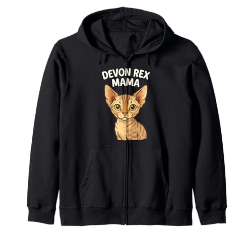 Devon Rex Katze Mama Männer Frauen Kinder Geschenk Kapuzenjacke Devon Rex Katze Mama Männer Frauen Kinder Geschenk Kapuzenjacke von Devon Rex Cat Mama