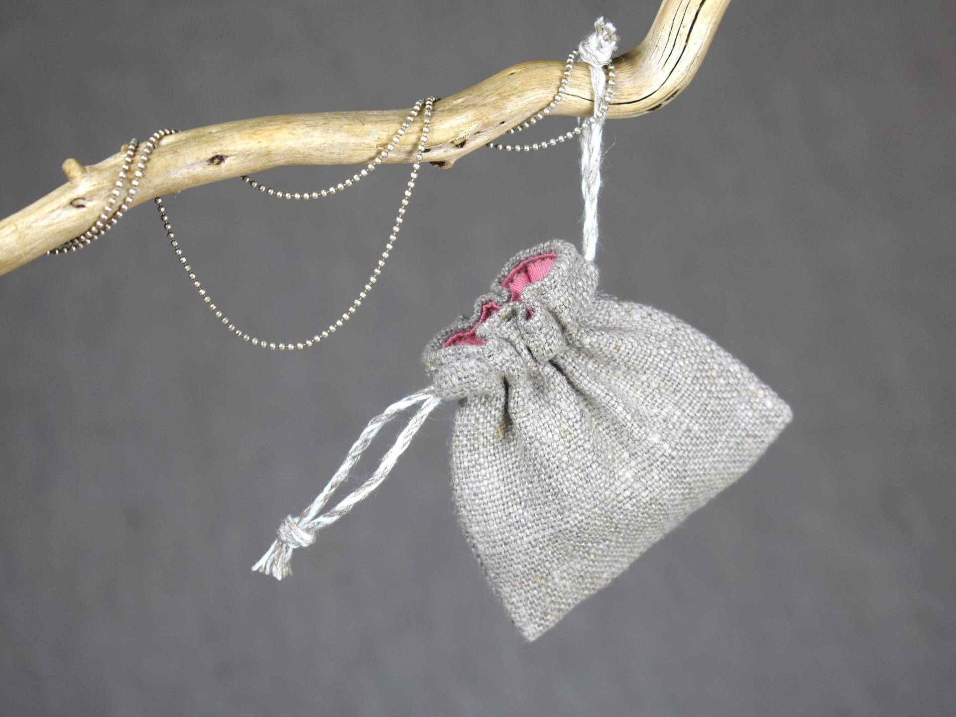 Leinen Schmuck Beutel Mini Kordelzug Ring Tasche, Benutzerdefinierte Farbe Futter Leinen Schmuck Beutel Mini Kordelzug Ring Tasche, Benutzerdefinierte Farbe Futter von DewsCraftHouse