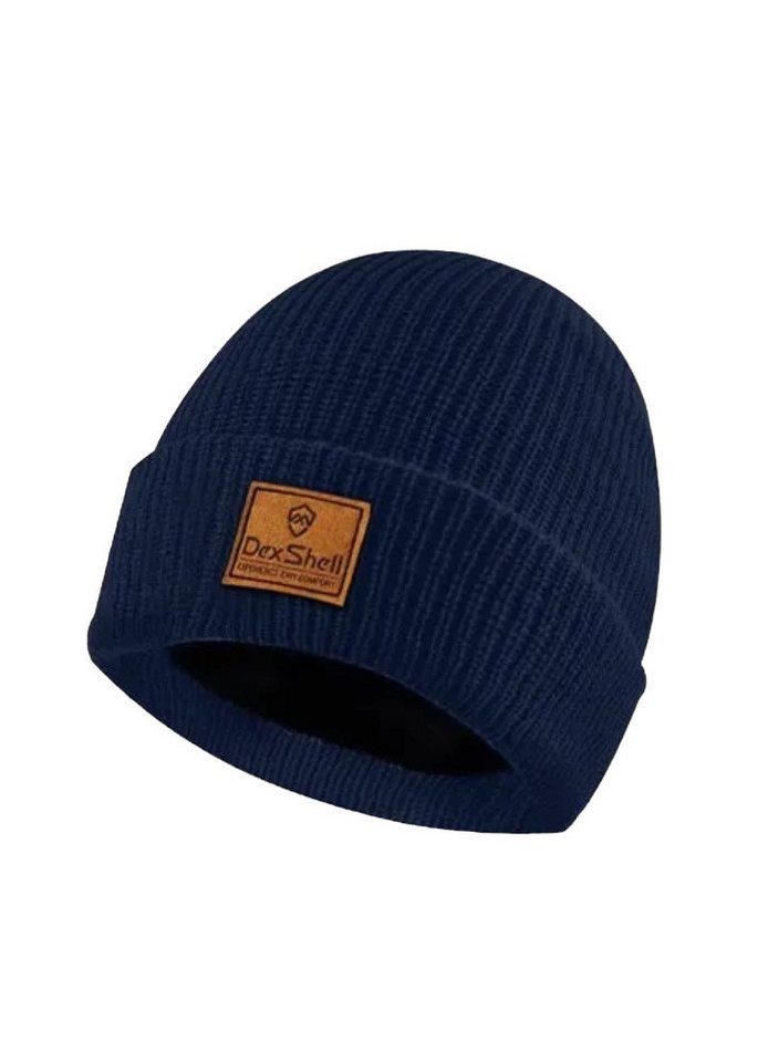 DexShell Beanie Wintermütze Watch Wool Blend (wasserdicht, winddicht) navyblau von DexShell