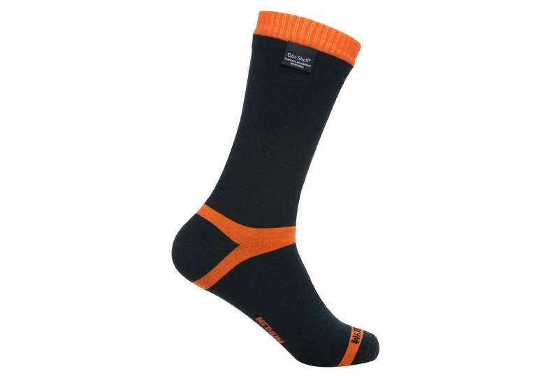 DexShell Socken Hytherm PRO (wasserdicht) schwarz/orange - 1 Paar von DexShell
