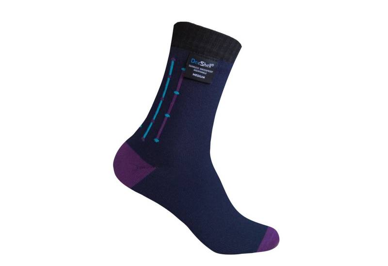 DexShell Sportsocken Ultra Flex Bamboo wasserdicht navyblau Herren - 1 Paar von DexShell