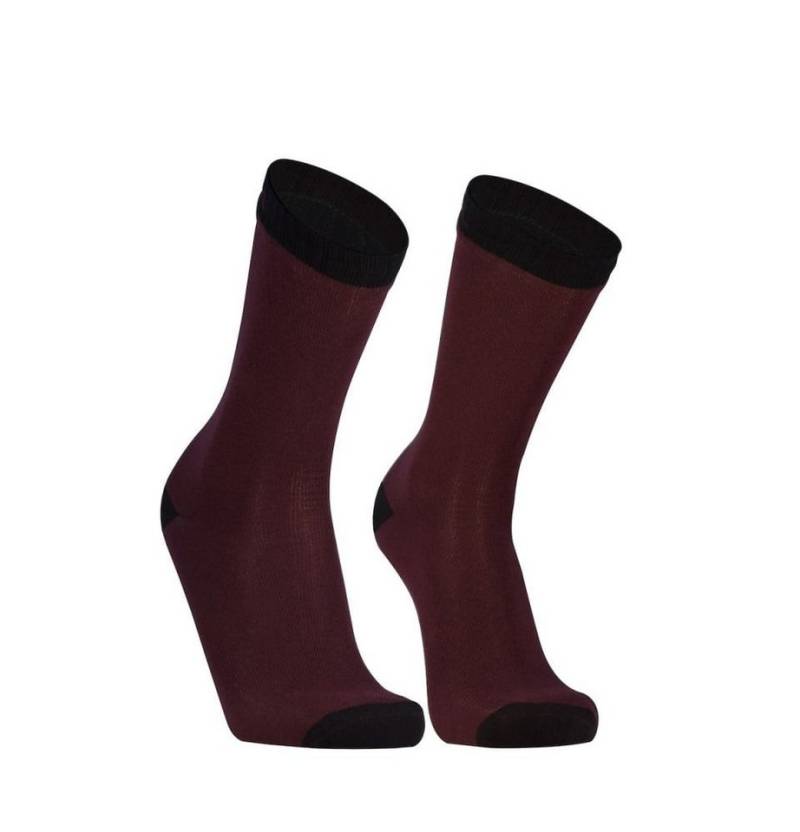 DexShell Sportsocken Ultra Thin Bamboo wasserdicht burgundrot - 1 Paar von DexShell