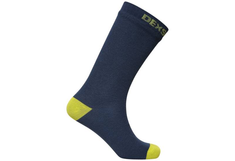 DexShell Sportsocken Ultra Thin Bamboo wasserdicht navyblau/lime - 1 Paar von DexShell