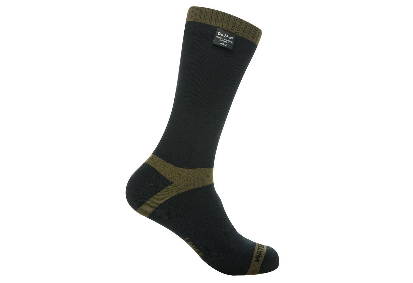 DexShell Wandersocken Calf Trekking (wasserdicht) olivegrün - 1 Paar von DexShell