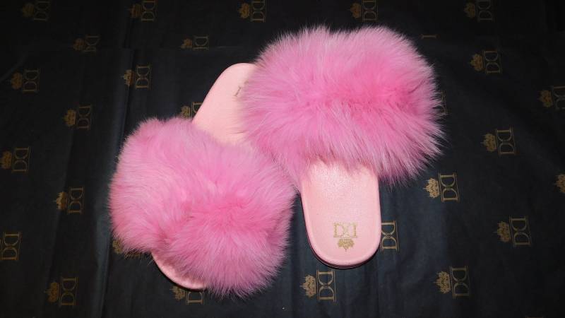 Bubble Gum Fox Pelz Folien von DezzyDressedMe