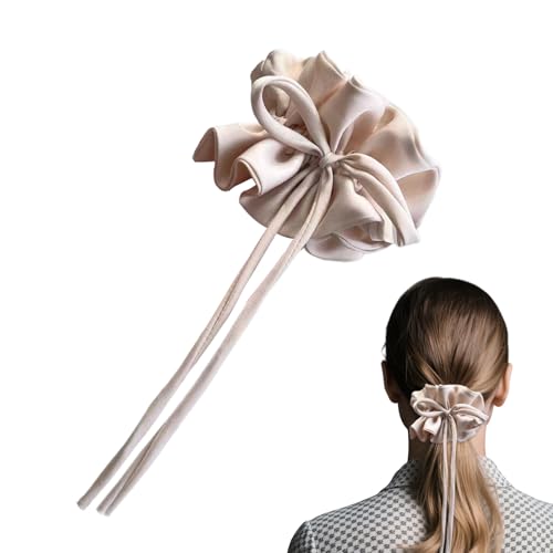 Dgayaeic Haargummis | Dehnbare Haarbänder Mit Schleife | Weiche Rutschfeste Haarzubehör Gummibänder Für Mädchen Festliches Styling Alltägliches Styling von Dgayaeic