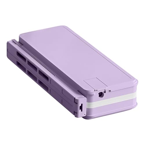 Dgayaeic Multifunktionskapazitätsbleistiftkoffer mit Buchständer, geräumiger Lagerung, 10,5x9.2 cm, 2in-1-Buchhalter Schreibwarenbeutel, Schulbedarfsfall, Schule, Kinder & Teenager Geschenk von Dgayaeic