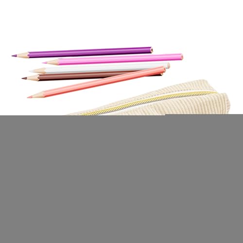 Dgayaeic Schulmäppchen - Federmäppchen für Schule,Großes Fassungsvermögen Cordstoff Einfarbige Tasche für Schreibwaren Marker Radiergummis Stifte Lineal Notizblock von Dgayaeic