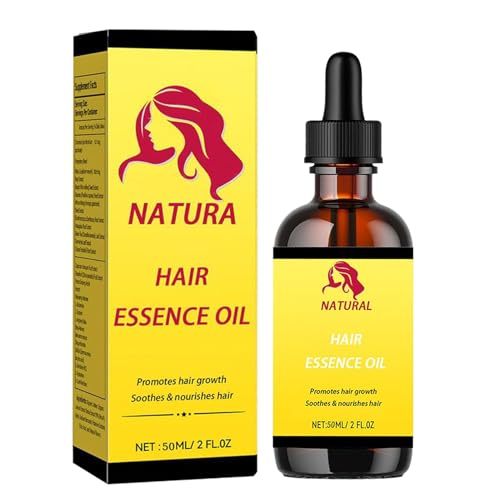 Haarwuchsöl, Repariert Haarbruch Und Beugt Zukünftigen Schäden Vor, 50 Ml, Natürliches Haaressenzöl, Hochglanz, Nährt Die Kopfhaut, Für Männer Und Frauen von Dgayaeic