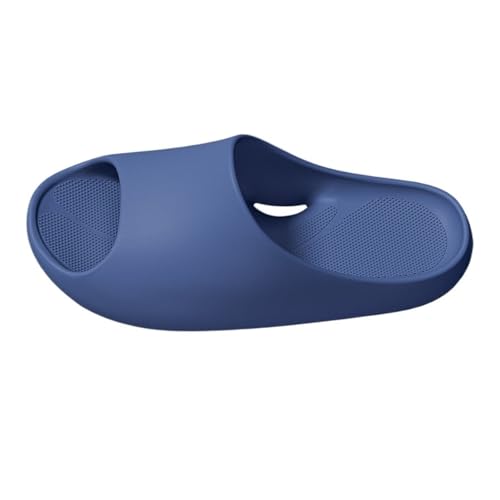 Dh2yjnbf3 Schnelltrocknende Duschschuhe mit Loch for Damen und Herren, leichte, rutschfeste Hausschuhe for Badezimmer, Pool, Schwimmen, Strand(Blue,Alpha X-Large) von Dh2yjnbf3