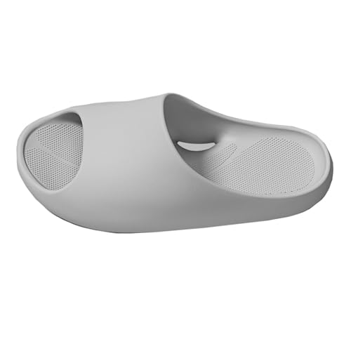 Dh2yjnbf3 Schnelltrocknende Duschschuhe mit Loch for Damen und Herren, leichte, rutschfeste Hausschuhe for Badezimmer, Pool, Schwimmen, Strand(Grigio,Alpha X-Large) von Dh2yjnbf3