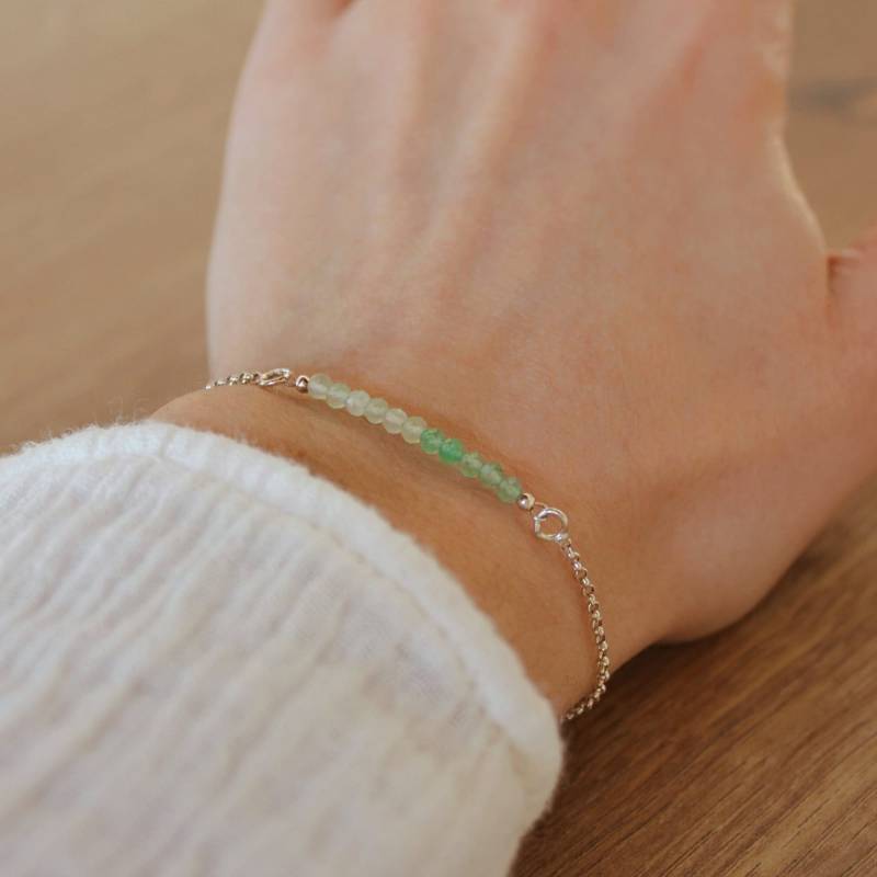 Grünes Rutil-Armband, Grünes Edelstein-Armband in Sterlingsilber, Weihnachtsgeschenk, Geschenk Für Sie, Geheimes Kumpel-Geschenk Grünes Rutil-Armband, Grünes Edelstein-Armband in Sterlingsilber, Weihnachtsgeschenk, Geschenk Für Sie, Geheimes Kumpel-Geschenk von DhanaJewels