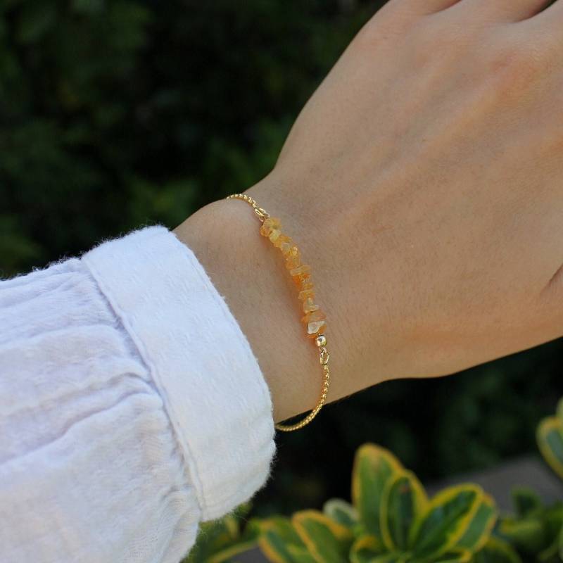 Opal-Armband, Vergoldete Verstellbare Kette, Geschenk Für Sie, Opal-Edelstein, Orangen-Edelstein-Schmuck, Brautjungferngeschenke Opal-Armband, Vergoldete Verstellbare Kette, Geschenk Für Sie, Opal-Edelstein, Orangen-Edelstein-Schmuck, Brautjungferngeschenke von DhanaJewels