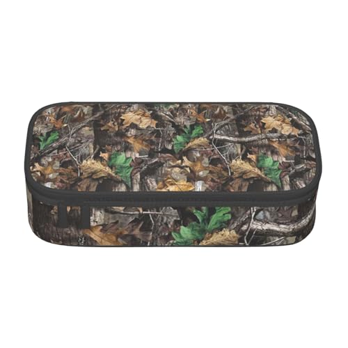 Dhnblqdp Cold Tree Federmäppchen mit Camouflage-Druck, großes Federmäppchen für Jungen und Mädchen, großes Federmäppchen, Schreibwaren-Organizer, Make-up-Tasche für Erwachsene, Bürobedarf von DHNBLQDP