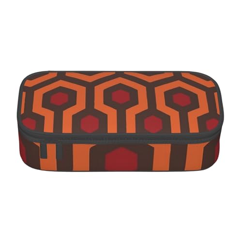 Dhnblqdp Großes Federmäppchen mit glänzendem Overlook-Aufdruck, für Jungen und Mädchen, großes Federmäppchen, Stifttasche, Schreibwaren-Organizer, Make-up-Tasche für Erwachsene, Bürobedarf von DHNBLQDP