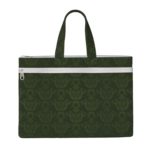Dhnblqdp Hunter Green Floral Petals Pattern Print Canvas Tote Bag Office Document Bag Organizer Bag File Tote Bag For Work School College Daily Use, Schwarz , Einheitsgröße Dhnblqdp Hunter Green Floral Petals Pattern Print Canvas Tote Bag Office Document Bag Organizer Bag File Tote Bag For Work School College Daily Use, Schwarz , Einheitsgröße von Dhnblqdp