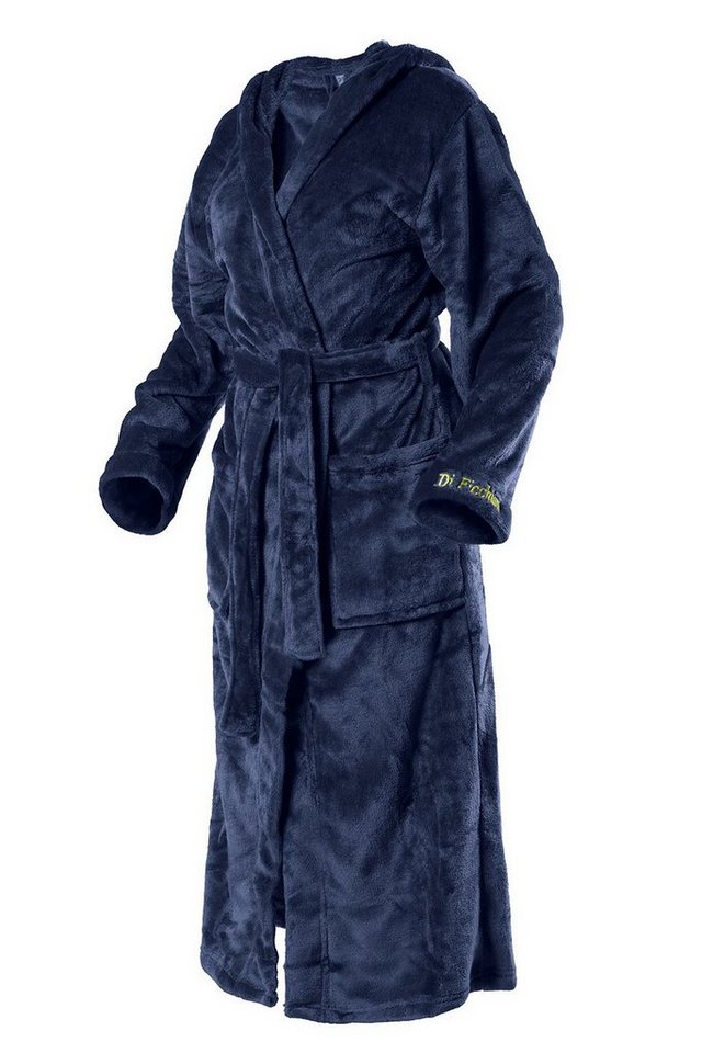 Di Ficchiano Bademantel Di Ficchiano Unisex Herren Damen Bademantel mit Kapuze I Größen XXS -, Polyester, Kapuze, Bindegürtel Di Ficchiano Bademantel Di Ficchiano Unisex Herren Damen Bademantel mit Kapuze I Größen XXS -, Polyester, Kapuze, Bindegürtel von Di Ficchiano