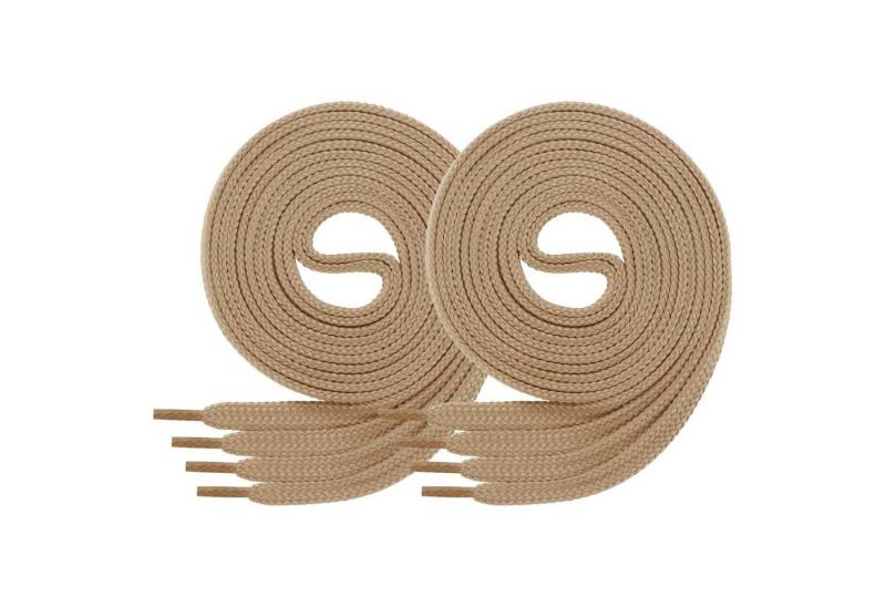 Di Ficchiano Schnürsenkel 2 Paar - Schnürsenkel flach 8mm breit reißfest aus Polyester von Di Ficchiano