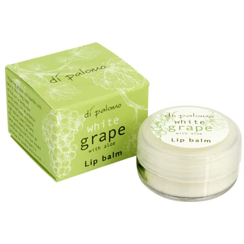 Di Palomo White Grape & Aloe Lip Balm 10ml Lip Moisturizer with Lip Tint Lip Skin Care Lip Mask & Lip Treatment Moisturizing Ingredients For Extremely Dry, Cracked Lips, Scented Lip Balm Di Palomo White Grape & Aloe Lip Balm 10ml Lip Moisturizer with Lip Tint Lip Skin Care Lip Mask & Lip Treatment Moisturizing Ingredients For Extremely Dry, Cracked Lips, Scented Lip Balm von Di Palomo