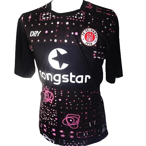 FC St. Pauli Trikot 3rd 2022/2023 Herren schwarz/lila, M von Di!Y