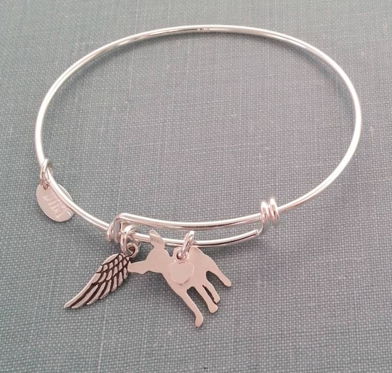 Chihuahua Hund Einstellbare Armreif, 925 Sterlingsilber Personalisieren Anhänger Rasse Silhouette Charme Rescue Shelter Haustier Denkmal Schmuck Chihuahua Hund Einstellbare Armreif, 925 Sterlingsilber Personalisieren Anhänger Rasse Silhouette Charme Rescue Shelter Haustier Denkmal Schmuck von DiBAdog