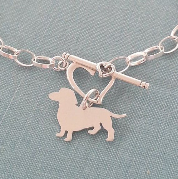 Dackel Kette Armband, Sterling Silber Personalisiert Doxie Anhänger, Rasse Silhouette Charm, Rettungsschutz, Geschenkidee Dackel Kette Armband, Sterling Silber Personalisiert Doxie Anhänger, Rasse Silhouette Charm, Rettungsschutz, Geschenkidee von DiBAdog