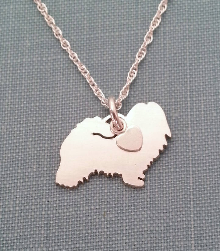 Havaneser Hund Halskette, 925 Sterling Silber Personalisieren Anhänger, Rasse Silhouette Charme, Rettung Tierheim Erinnerungshund Mutter Schmuck Havaneser Hund Halskette, 925 Sterling Silber Personalisieren Anhänger, Rasse Silhouette Charme, Rettung Tierheim Erinnerungshund Mutter Schmuck von DiBAdog