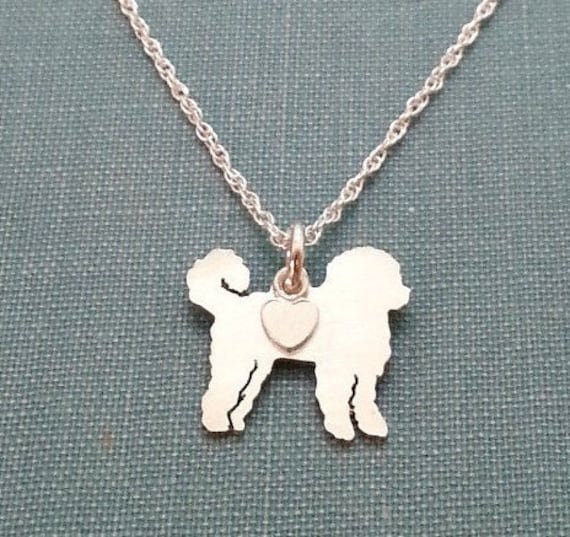 Labradoodle Hund Halskette, Sterling Silber Personalisieren Anhänger, Rasse Silhouette Charm Rettung Tierheim, Erinnerung Geschenk Labradoodle Hund Halskette, Sterling Silber Personalisieren Anhänger, Rasse Silhouette Charm Rettung Tierheim, Erinnerung Geschenk von DiBAdog