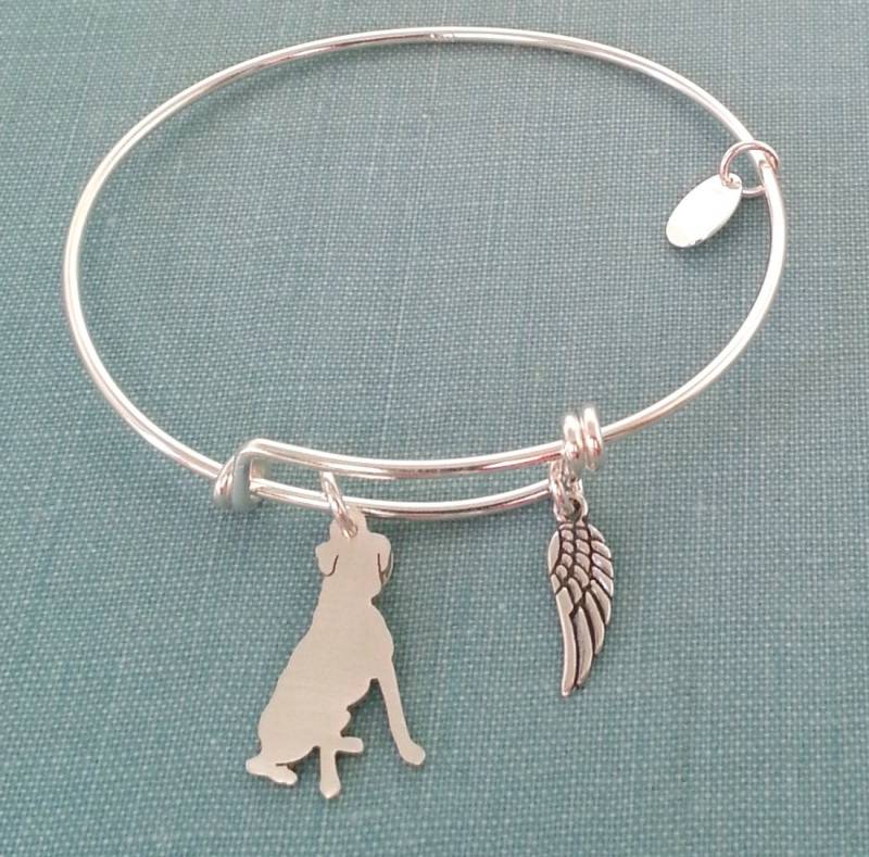 Sitzender Boxer Hund Einstellbare Armreif, 925 Sterling Silber Anhänger Zu Personalisieren, Züchten Silhouette Charme Gleitschirmes Shelter Mothers Sitzender Boxer Hund Einstellbare Armreif, 925 Sterling Silber Anhänger Zu Personalisieren, Züchten Silhouette Charme Gleitschirmes Shelter Mothers von DiBAdog